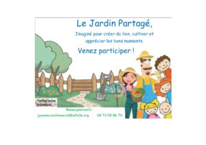 Jardinage et bricolage : Animations intergénérationnelles @ Jardin Partagé de Jassans-Riottier